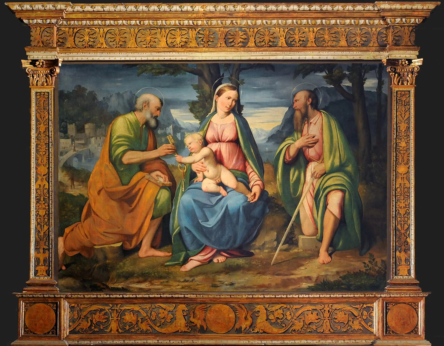 Sacra conversazione - Chiesa parrocchiale, Esine, Brescia